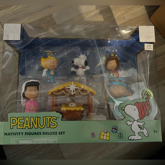 Peanuts Toys Peanuts Christmas Nativity Set Poshmark